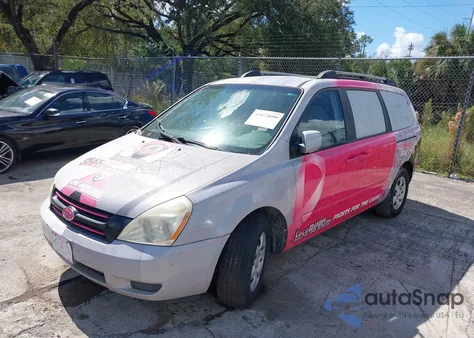2006 Kia Sedona Ex/Lx z USA, uszkodzony, nr VIN KNDMB233266040521